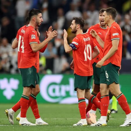 FOTO Liverpool își întărește apărarea » „Cormoranii” concurează cu Manchester United și Newcastle pentru transferul noului campion al Ligii Națiunilor