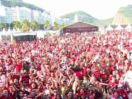 Imaginile uimitoare din Brazilia fac înconjurul lumii! Entuziasm pe Copacabana, după succesul istoric de la Campionatul Mondial al Cluburilor.