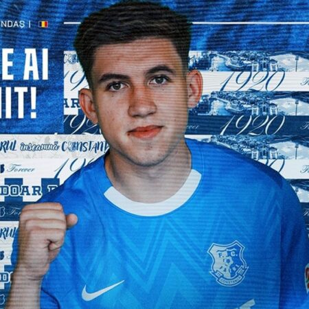 Zicu l-a transferat la Farul pe cel mai tânăr căpitan din liga Superliga