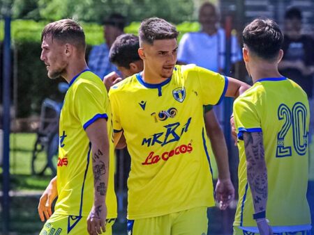 Petrolul a învins echipa de pe locul 8 din Slovenia în prima partidă amicală din cantonament.
