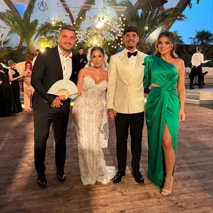 Constantin Budescu la nunta lui Florinel Coman