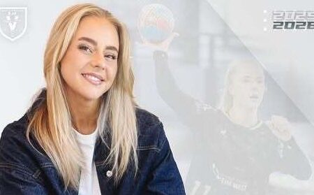 Karoline Lund a semnat astăzi și va juca în Liga Florilor, competiție difuzată de VOYO și Pro Arena!