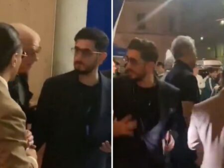 A fost escortat de bodyguarzi de la petrecerea PSG! Reacția sa a fost instantanee.