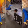 Ngezana, antrenament „spartan”! Fundașul FCSB-ului „îndoaie” fiarele pentru a fi pregătit în noul sezon.