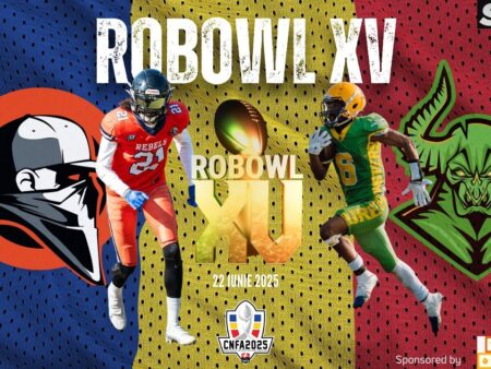 RoBowl s-a jucat cu Macanache: Finala Campionatului României de Fotbal American – Bucharest Rebels vs Mureș Monsters!