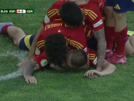 Spania – Germania 6-5. Spectacol incredibil pe Arcul de Triumf: ibericii s-au calificat în finala EURO U19.