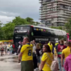 Ce au făcut fanii României când autocarul Austriei a trecut pe lângă ei