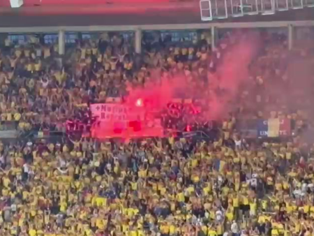 „Zidul Galben” în acțiune la Viena: atmosferă spectaculoasă creată de suporterii României la meciul cu Austria