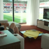 Corespondență din Slovacia | Suportul norocos al României U21: camera de hotel oferă vedere directă la stadion