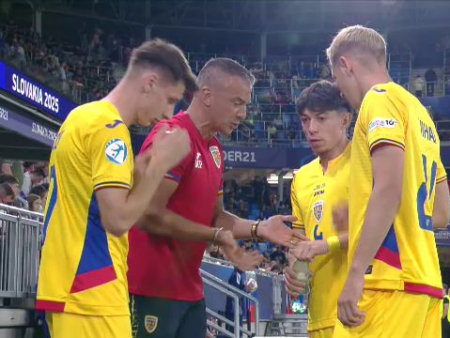 Daniel Pancu nu a glumit! Câte schimbări a realizat la pauză în meciul România U21 – Slovacia U21