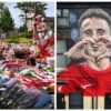 Un alt gest remarcabil din partea Liverpool în memoria lui Diogo Jota » Ce se va întâmpla cu miile de suveniruri lăsate în fața stadionului Anfield
