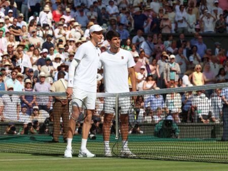 Uimitor! Motivele opririi finalei de la Wimbledon între Jannik Sinner și Carlos Alcaraz