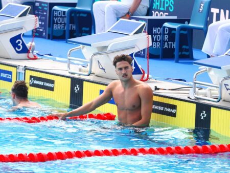 Denis Popescu, primul înotător român participant la Campionatele Mondiale de Natație din Singapore