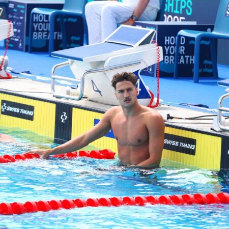 Denis Popescu, primul înotător român participant la Campionatele Mondiale de Natație din Singapore