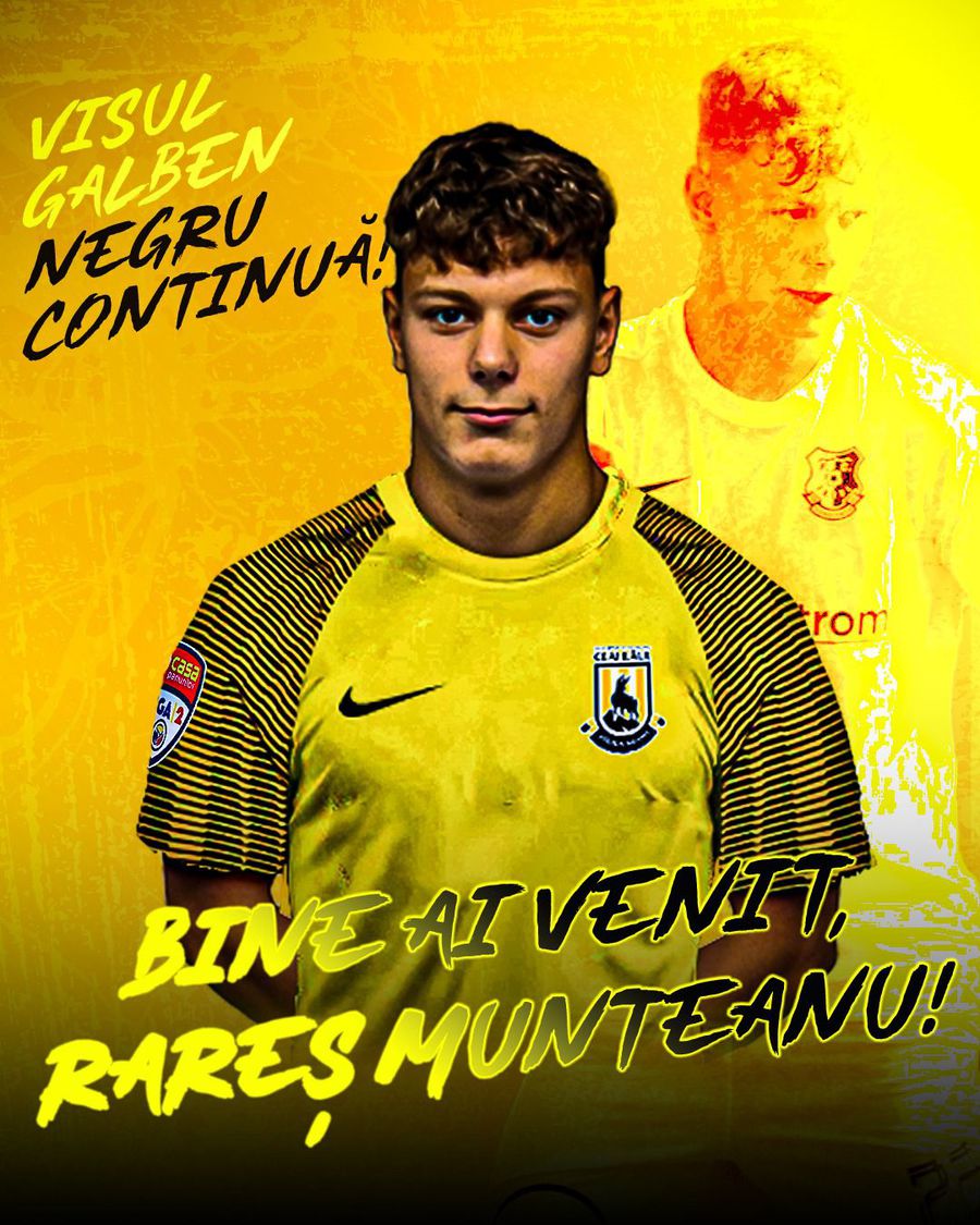 În timp ce Louis Munteanu se pregătește de un transfer-record, fratele acestuia a ajuns în Liga 2.