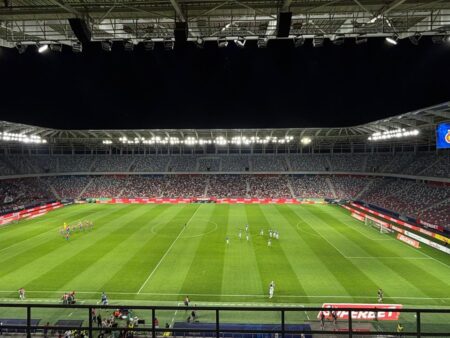 Cum sunt tribunele din Ghencea la partida FCSB – Farul Constanța