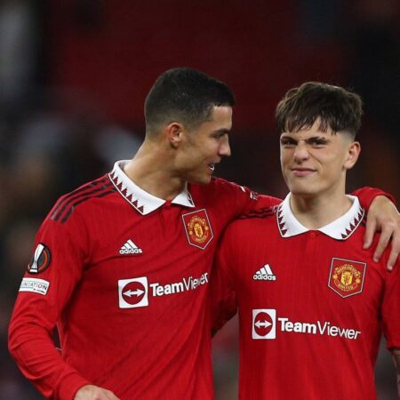 Alejandro Garnacho a spus „nu” propunerii de a fi coechipier cu Cristiano Ronaldo
