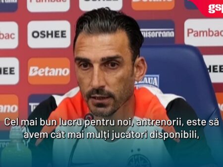 Elias Charalambous, înaintea meciului cu CFR Cluj din Supercupa României: „Trofeele fac parte din ADN-ul nostru”