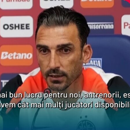 Elias Charalambous, înaintea meciului cu CFR Cluj din Supercupa României: „Trofeele fac parte din ADN-ul nostru”