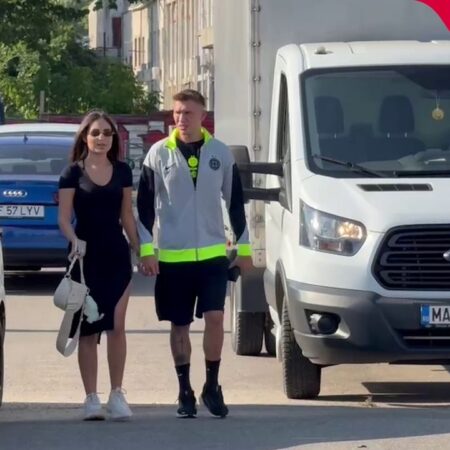 Andrei Gheorghiță și Alexandru Pantea au sosit la Stadionul Steaua înainte de Supercupa României, FCSB – CFR Cluj.
