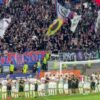 FCSB sărbătorește alături de suporteri câștigarea Supercupei României, după victoria 2-1 în fața CFR Cluj