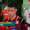 Alexandru Dobre, despre viitorul la Rapid: „Am avut o pregătire excelentă, îmi doresc să venim după o victorie cu Argeș”