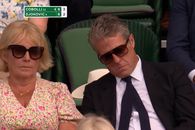Moment rar la Wimbledon! Deși era situat în spatele Reginei Marii Britanii, Hugh Grant a adormit la meciul lui Djokovic: „Îl poate verifica cineva?”