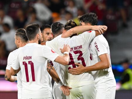 CFR Cluj – Unirea Slobozia 2-1 » Fără Louis Munteanu, e complicat! Un debutant îi salvează pe „feroviari” în prelungiri, dar forma lăsă de dorit.