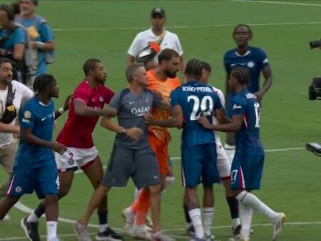 Scene uluitoare după finala Chelsea – PSG: Luis Enrique a intervenit la Joao Pedro