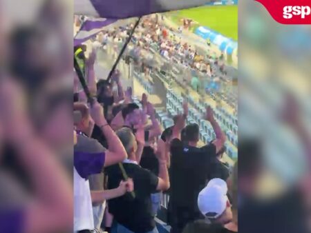 Atmosfera din galeria FC Argeș după conflictul din tribune de la Craiova