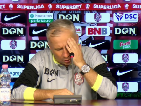 Dan Petrescu, frustrat înainte de Rapid – CFR Cluj: „Am o durere de cap mare / Nu voi mai juca fotbal în acest an”