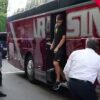 Petrolul – FCSB. Autocarul echipei roș-albastre a sosit la stadionul „Ilie Oană”