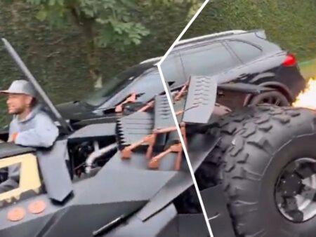 Neymar își dorește să fie Batman! A investit 1,3 milioane de euro în mașina supereroului său favorit.
