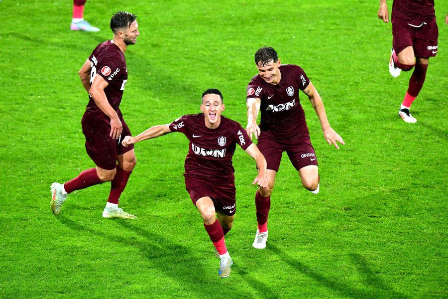 Alin Fică, a marcat un gol în Paksi - CFR Cluj Decizia lui Dan Petrescu pentru Rapid - CFR Cluj