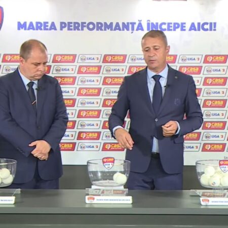 Tragerea la sorți în direct pentru țintarul noului sezon al Ligii 2