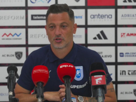 Mirel Rădoi, înainte de meciul Sarajevo – Craiova: „Sper să nu repetăm greșelile făcute de FCSB! Le-am transmis echipei atmosfera de pe stadion.”