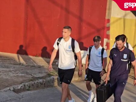 FK Sarajevo – Universitatea Craiova: Oltenii au ajuns la stadion!