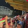 Fanii Csikszereda au cântat imnul „Nelkuled” înainte de meciul cu Rapid.