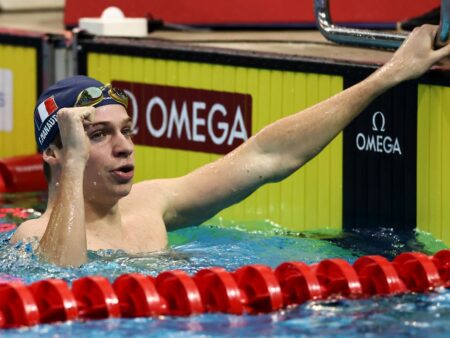 Leon Marchand, entuziast cu privire la programul scurtat la Campionatele Mondiale » Își propune să doboare un record mondial vechi de 14 ani