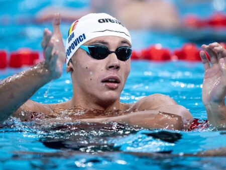 Popovici, imaginile cursei care l-a încoronat campion mondial: David a realizat un final spectaculos.