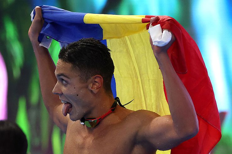 David Popovici, campion mondial la 200 de metri liber!
