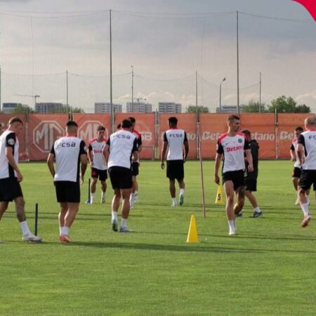 FCSB a susținut antrenamentul oficial înaintea meciului cu Shkendija.