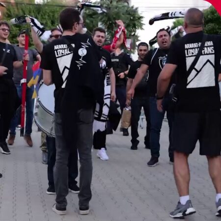 Aproximativ 50 de fani armeni vor fi prezenți la Sibiu pentru meciul U Cluj – Ararat.