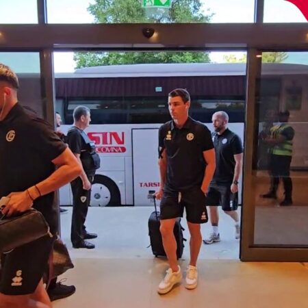 CFR Cluj – Lugano. Echipa elvețiană a sosit la stadionul „Dr. Constantin Rădulescu”