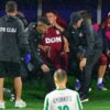 Diagnosticul obținut de Lindon Emerllahu, accidentat în minutul 30 al meciului CFR Cluj
