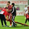 „Durerea a fost insuportabilă!” » Elvir Koljic a căzut pe teren după o intrare brutală și a spus totul după meci: „Am plăcuța în picior!”