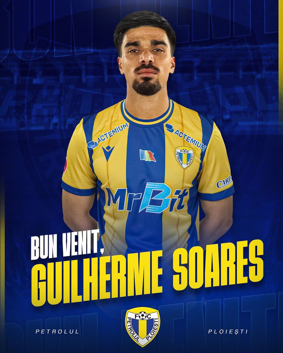Guilherme Soares, noul jucător al Petrolului Ploiești