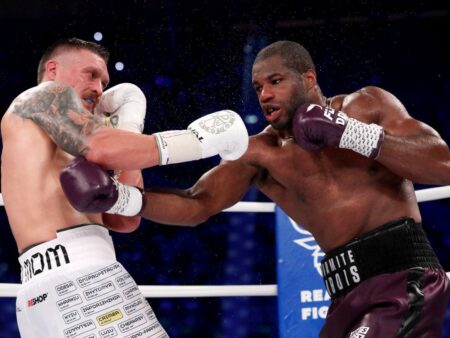 Câți bani au încasat Usyk și Dubois pentru confruntarea de pe Wembley?