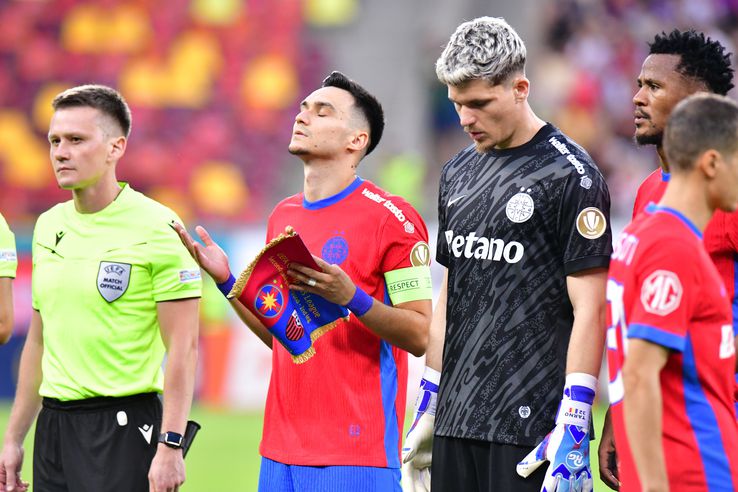 FCSB - Shkendija, cadre din meci