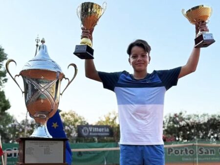 FOTO Avem un viitor promițător! William Văsîi, protagonistul serialului „Pasiune pură”, câștigă turneu după turneu » S-a calificat pentru Turneul Campionilor, care se desfășoară în academia lui Nadal!